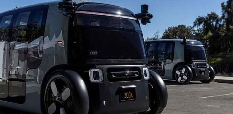 Amazon's Zoox tests robotaxi on public road