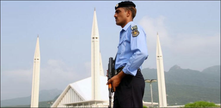 Police on high alert in Islamabad