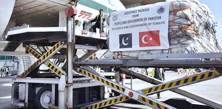 Turkiye earthquake: PIA flight transports 5-ton relief assistance