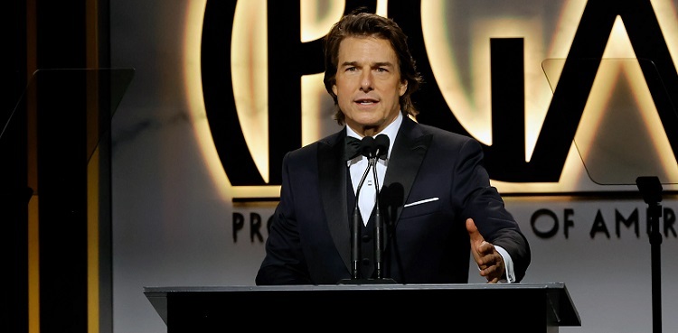 Tom Cruise honoured with achievement award at Producers Guild Awards