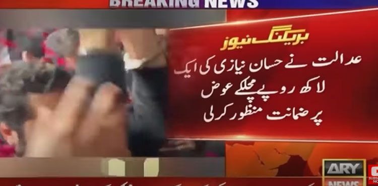 Hassan Niazi gets bail in incitement case