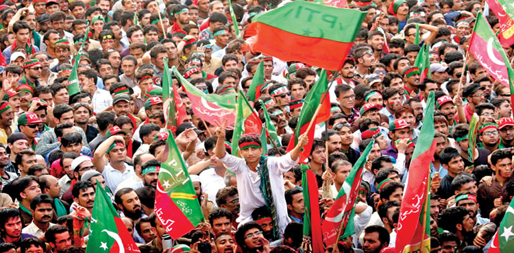 PTI constitutes legal team for release of 'arrested workers'