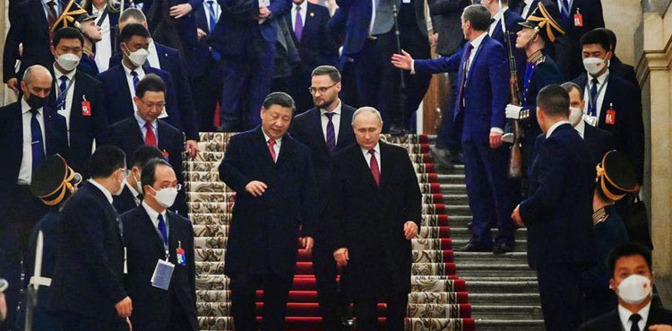 Russia tightens ties with China as West offers $16 bln lifeline to Ukraine