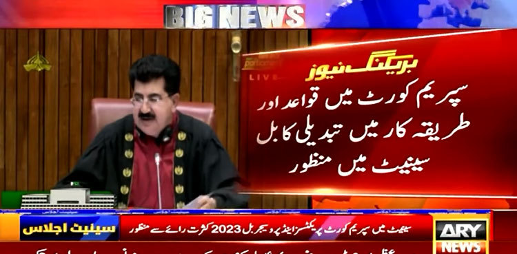 Bill on CJP's suo motu powers sails through Senate