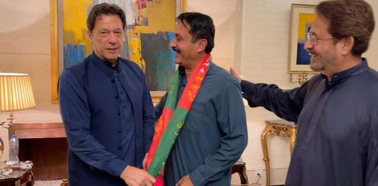 Ex-MNA Jamshed Dasti joins PTI