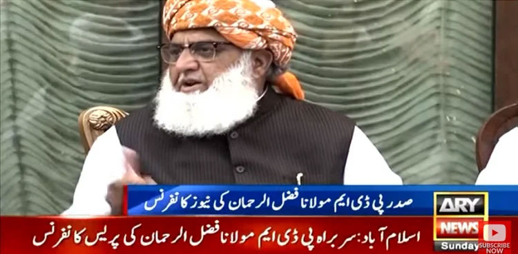 Faiz Hameed, Saqib Nisar still lobbying for Imran Khan: Maulana Fazl