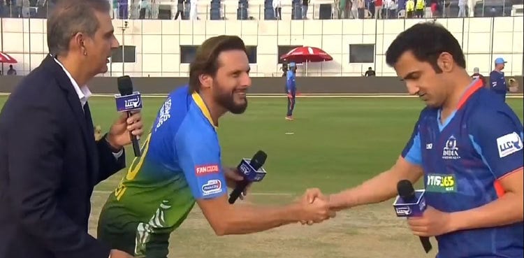 Gautam Gambhir trolled after viral moment with Shahid Afridi