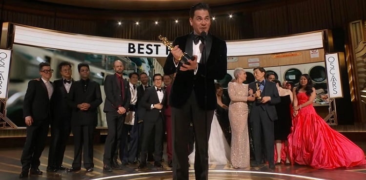 'Everything Everywhere All at Once' dominates Oscars 2023