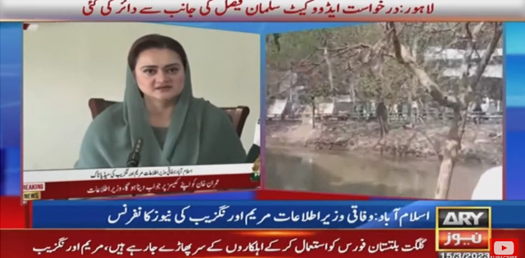 Marriyum Aurangzeb claims GB's force used against Punjab police