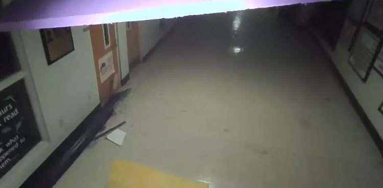 Tornado rips through high school, video goes viral