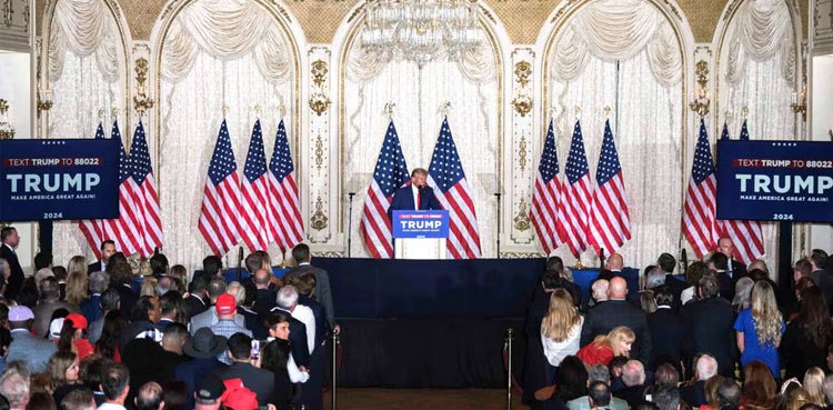 Donald Trump claims election interference is behind criminal charges