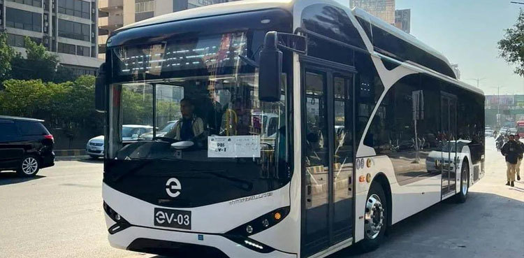 Karachi: What’s the latest route of electric bus service?