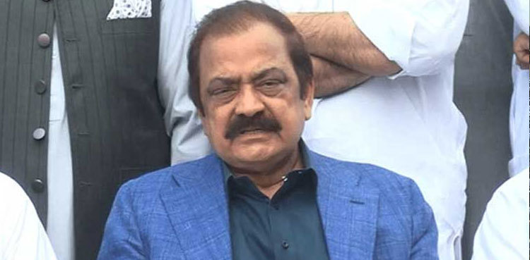 No one will accept results if Punjab polls held on May 14: Rana Sanaullah
