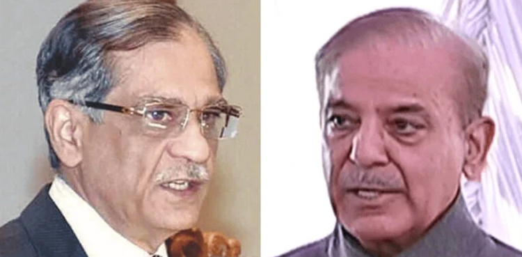 Ex-CJP Saqib Nisar responds to PM Shehbaz’s allegations