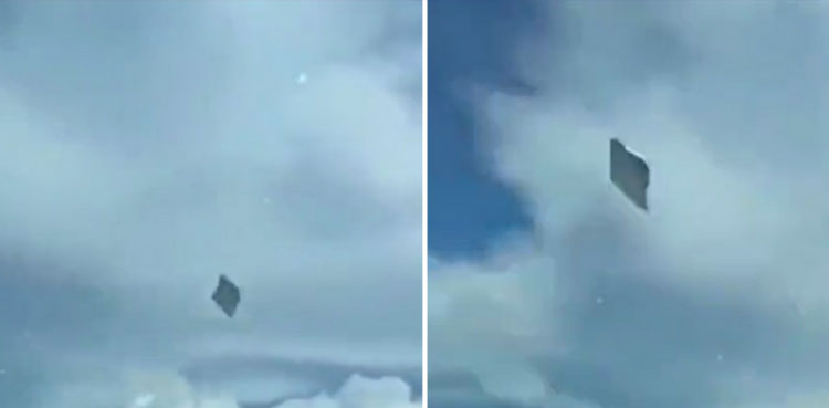 Pilot captures 'best UFO footage ever' while flying