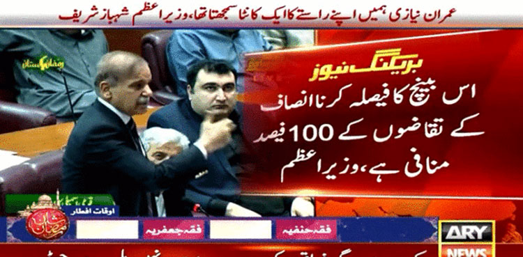 PM Shehbaz reiterates ‘no-confidence’ in CJP-led bench hearing polls delay case