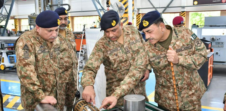 COAS visits Heavy Industries Taxila, calls for self-reliance in defence production