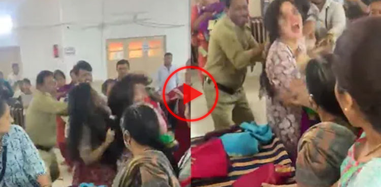 Watch: Women hit, pull each other's hair during clothes sale
