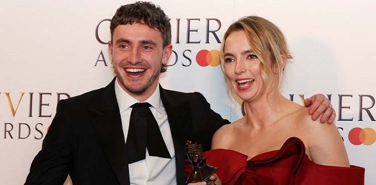 Paul Mescal, Jodie Comer win at Olivier Awards