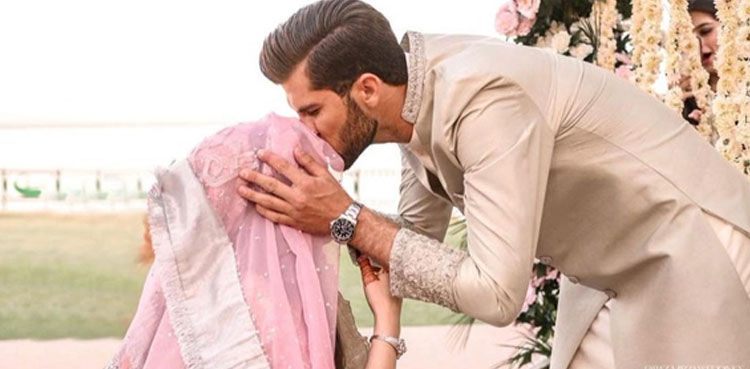 Shaheen Afridi, wife Ansha welcome first child