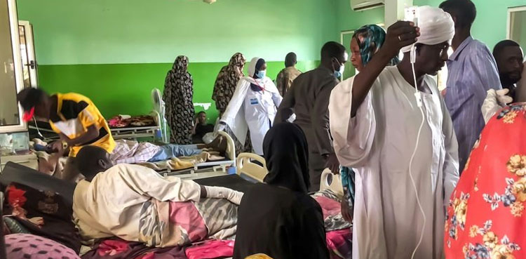 WHO warns of Sudan biohazard as lull in fighting allows more to flee