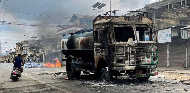 India resumes internet ban in restive Manipur after protests