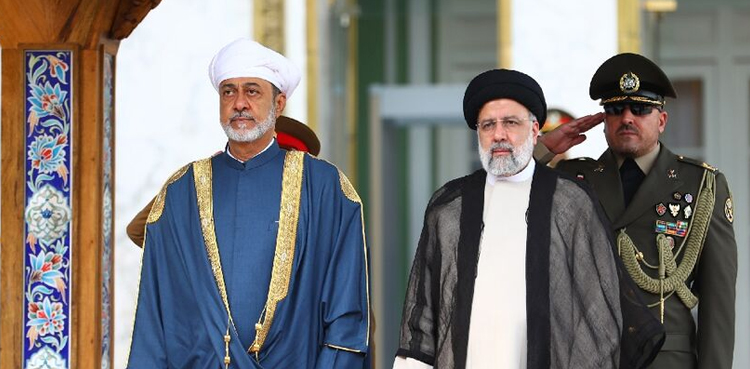 Sultan of Oman on 'historic' Tehran visit