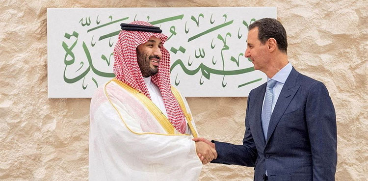 Saudi embrace of Assad sends strong signal to US