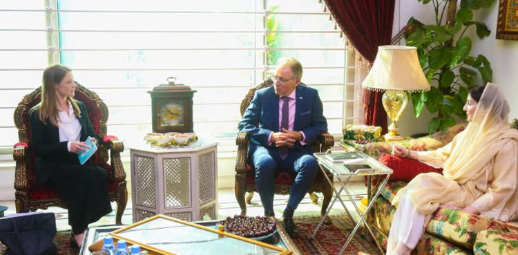 Maryam Nawaz meets Australian High Commissioner, discusses matters of mutual interest
