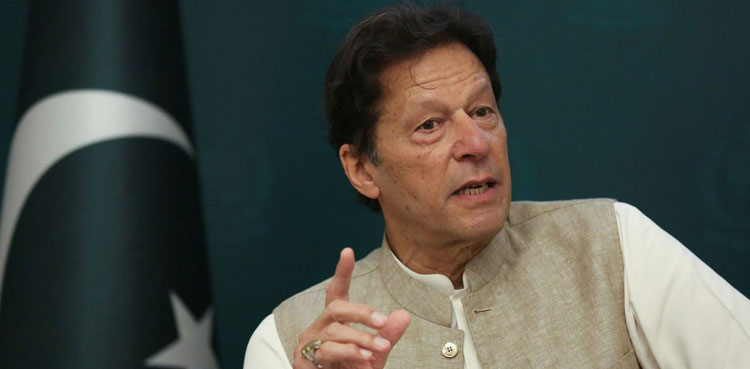 No regret on dissolving assemblies: Imran Khan