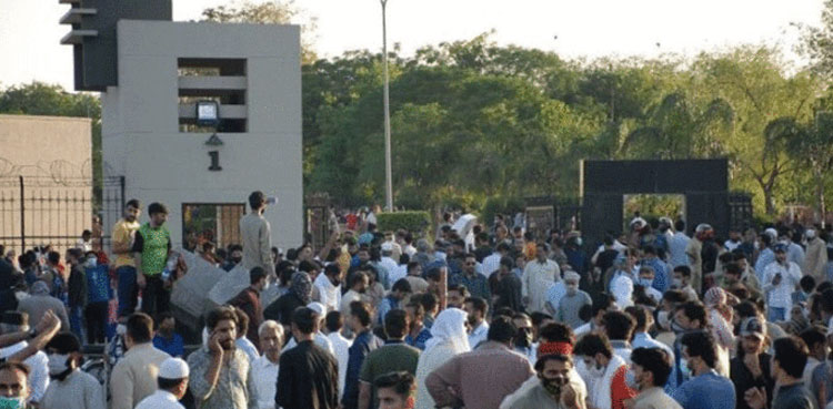 PTI founder's indictment deferred in GHQ attack case to Nov 28