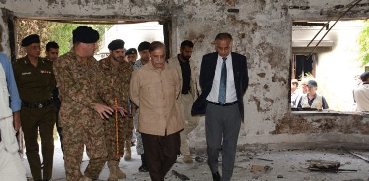 Imran Khan responsible for torching of Corps Commander House Lahore: PM