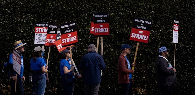 'Hot labour summer': Los Angeles unions back striking Hollywood writers