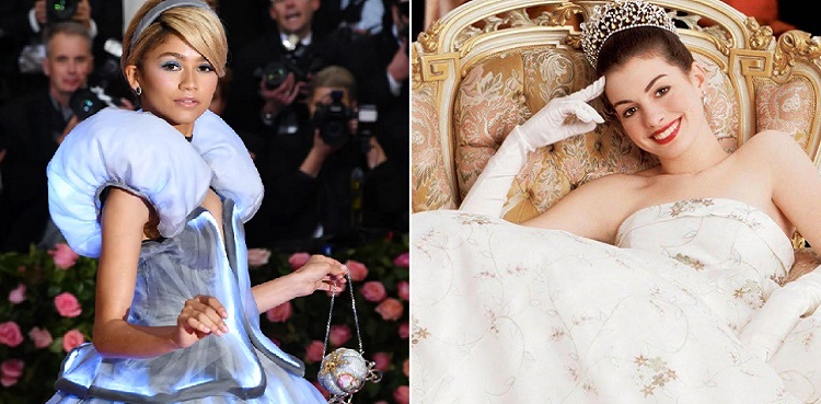 Is Zendaya replacing Anne Hathaway in 'The Princess Diaries'?