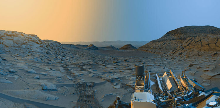 NASA's Curiosity rover pictures show how mornings, evenings on Mars look like