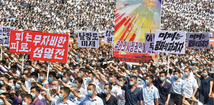 North Korea holds rallies denouncing US, warns of nuclear war