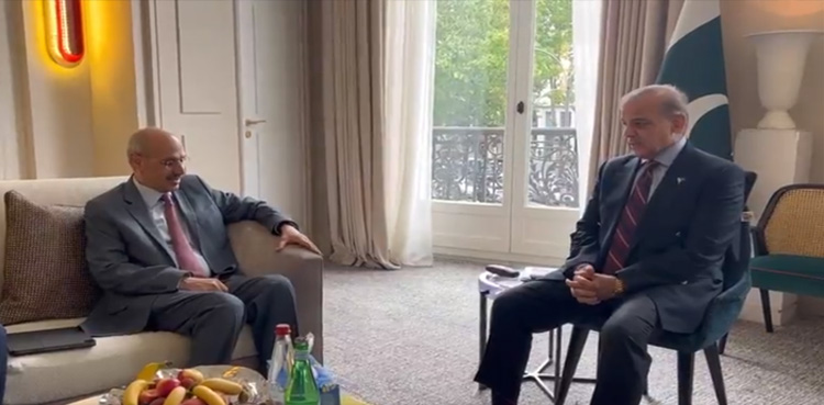 PM Shahbaz Sharif meets President of Islamic Development Bank