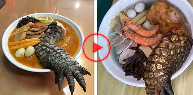 Taiwan restaurant's 'Godzilla Ramen' dish shocks social media