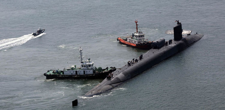 US nuclear-powered submarine enters South Korean port