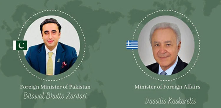 FM Bilawal, Greek counterpart discuss tragic boat disaster