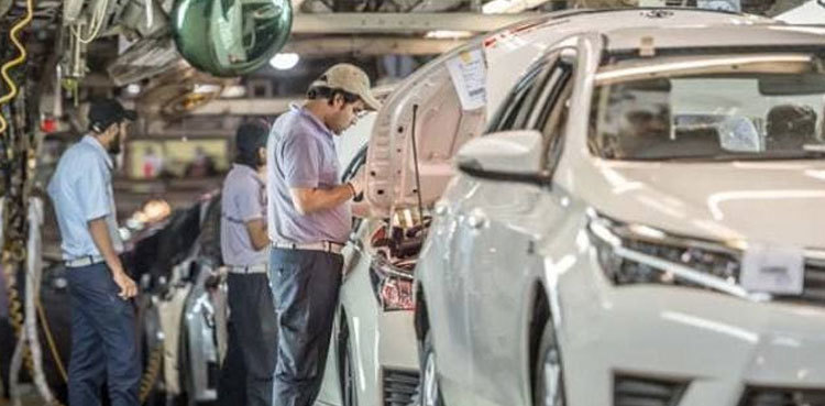 Indus motor company shuts down plant