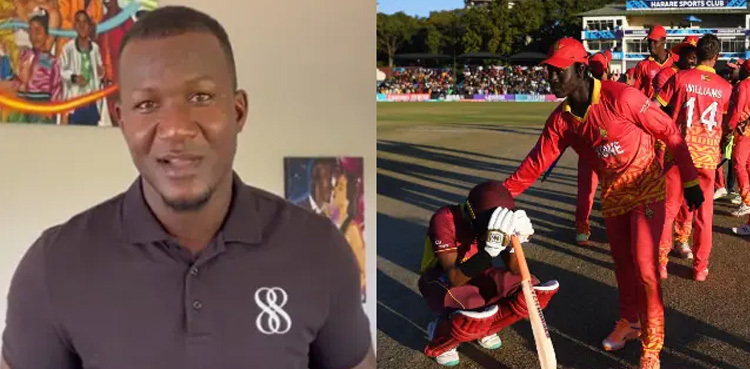 WI coach Daren Sammy opens up after heart-breaking loss to Zimbabwe