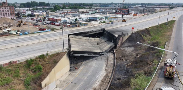 Body recovered from rubble of US highway collapse