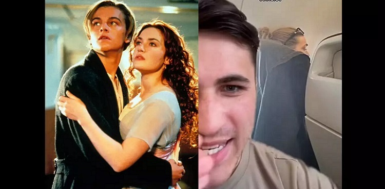 Unaware man accidentally plays 'Titanic' song on flight while sitting next to Kate Winslet