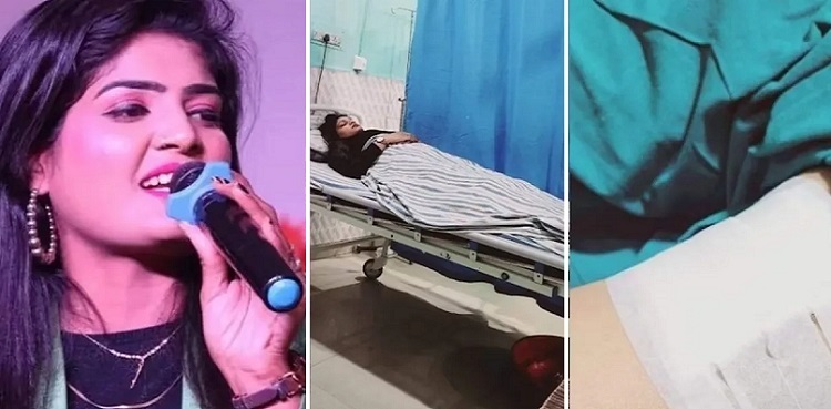 Indian singer hit by bullet during live performance