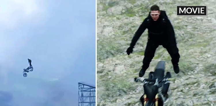 Tom Cruise's motorcycle stunt in 'MI: 7' -  a surprise for Studio