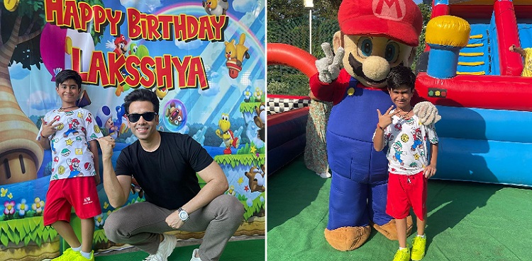 Tusshar Kapoor's son Laksshya's birthday celebrated in grand Super Mario themed bash