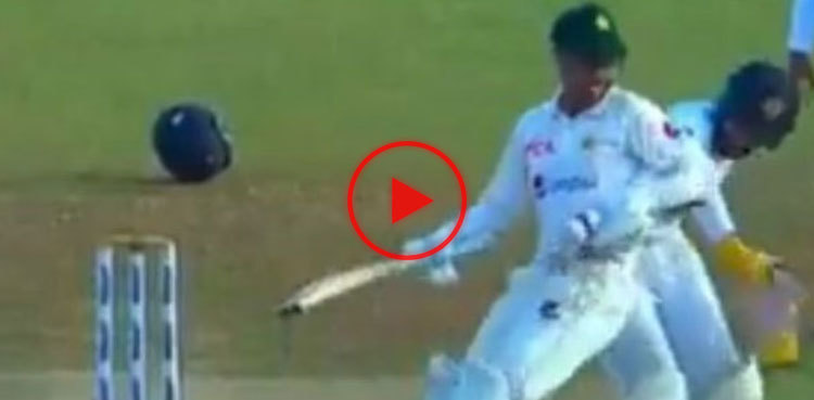 Abrar Ahmed's hilarious moment with wicket-keeper goes viral
