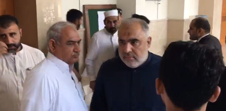 PTI's Asad Qaiser gets interim bail in Azadi March case