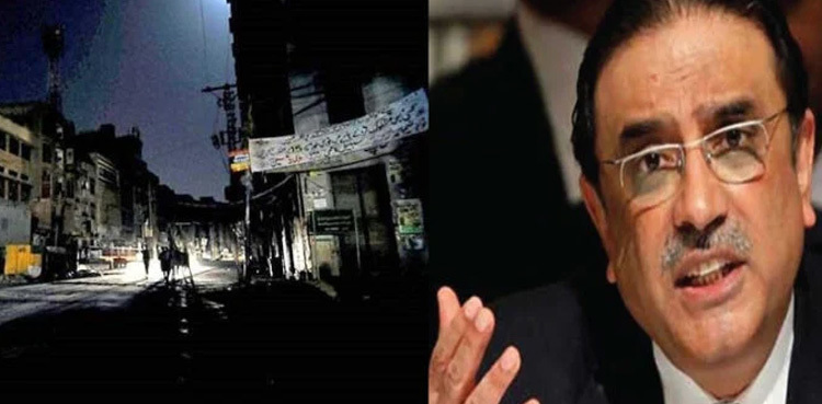 Zardari directs urgent restoration of power as Larkana faces fifth day of outage